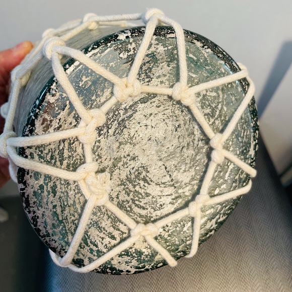 🌿TWO GLASS Containers or Vases Nautical Decor - Picture 4 of 8